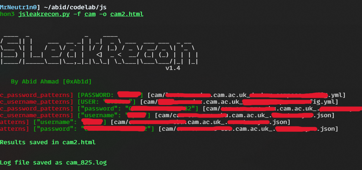 JSLeakRecon: The Ultimate Tool for Detecting Potential Leaks in JavaScript Files